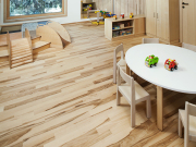 BAWART 2schicht Parkett L, Esche, geschliffen, lackiert