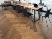 BAWART 2schicht Parkett XXL FG90°, Räuchereiche mezzo, geschliffen, geölt