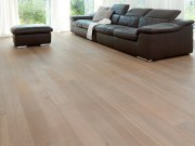 BAWART 2schicht Parkett, Eiche, angeräuchert, weiß geölt