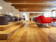 BAWART 3schicht Dielen, Eiche, gebürstet, angeräuchert, geölt