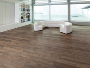 BAWART 3schicht Dielen, Eiche, gebürstet, schwarz geölt