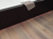 BAWART 3schicht Dielen, Eiche, gebürstet, angeräuchert, weiß geölt