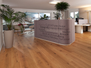 BAWART 3schicht Dielen, Eiche, gebürstet, geölt