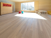 BAWART Massiv Dielen, Esche, Wellness, weiß geölt