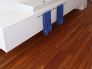 BAWART Massiv Parkett, Teak mit Sika Fuge