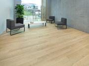 BAWART Massiv Dielen, Eiche rift halbrift, gehobelt, bauseits geseift