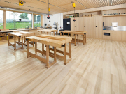BAWART Massiv Kult Dielen, Esche rift/halbrift mit Kern, Wellness, roh