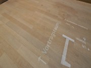 BAWART Massiv Kult Dielen, Eiche, Wellness, roh, bauseits geseift