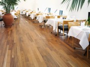 BAWART Spezial Parkett, Teak, geschliffen, lackiert