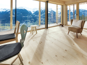 BAWART 3schicht Schlossdielen, Tanne, Wellness, bauseits geseift