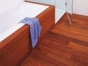 BAWART Spezial Parkett, Teak, geschliffen, lackiert