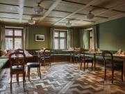 BAWART Massiv Tafelboden Versailles, Eiche, Welle, angeräuchert, geölt