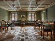 BAWART Massiv Tafelboden Versailles, Eiche, Welle, angeräuchert, geölt