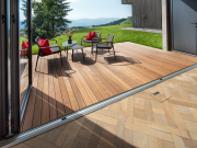 BAWART Terrassendielen, Ipe/Lapacho, gehobelt, gerundet, roh