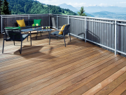 BAWART Terrassendielen, Ipe/Lapacho, gehobelt, roh