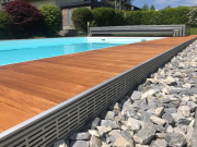 BAWART Terrassendielen, Teak, gehobelt, roh