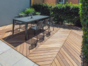 BAWART Terrassendielen FG45, Ipe/Lapacho, gehobelt, roh