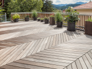 BAWART Terrassendielen FG45, Ipe/Lapacho, gehobelt, roh