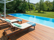 BAWART Terrassendielen, Ipe/Lapacho, gehobelt, roh