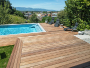 BAWART Terrassendielen, Ipe/Lapacho, gehobelt, roh