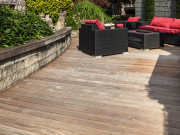 BAWART Terrassendielen, Ipe/Lapacho, gehobelt, gerundet, roh