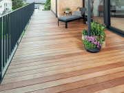 BAWART Terrassendielen, Ipe/Lapacho, gehobelt, roh