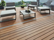 BAWART Terrassendielen, Ipe/Lapacho, gehobelt, roh