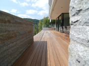 BAWART Terrassendielen, Ipe/Lapacho, gehobelt, roh