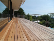 BAWART Terrassendielen, Ipe/Lapacho, gehobelt, roh