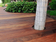 BAWART Terrassendielen, Ipe/Lapacho, gehobelt, roh