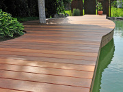 BAWART Terrassendielen, Ipe/Lapacho, gehobelt, roh