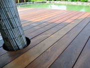 BAWART Terrassendielen, Ipe/Lapacho, gehobelt, roh