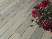 BAWART Terrassendielen Eiche, angeräuchert, weiß geölt