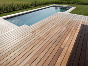 BAWART Terrassendielen, Ipe/Lapacho, gehobelt, roh