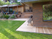 BAWART Terrassendielen, Ipe/Lapacho, gehobelt, roh